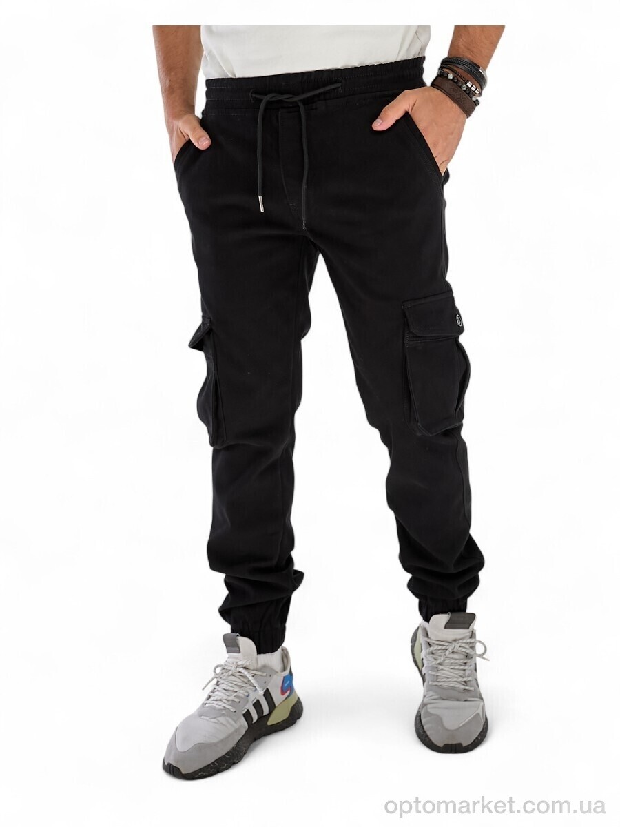 Купить Джинси чоловічі 497-4 фліс Vingvgs чорний, фото 1