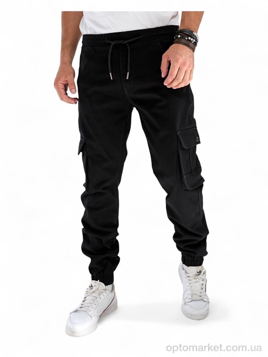 Купить Джинси чоловічі 497-8 фліс Vingvgs чорний, фото 1