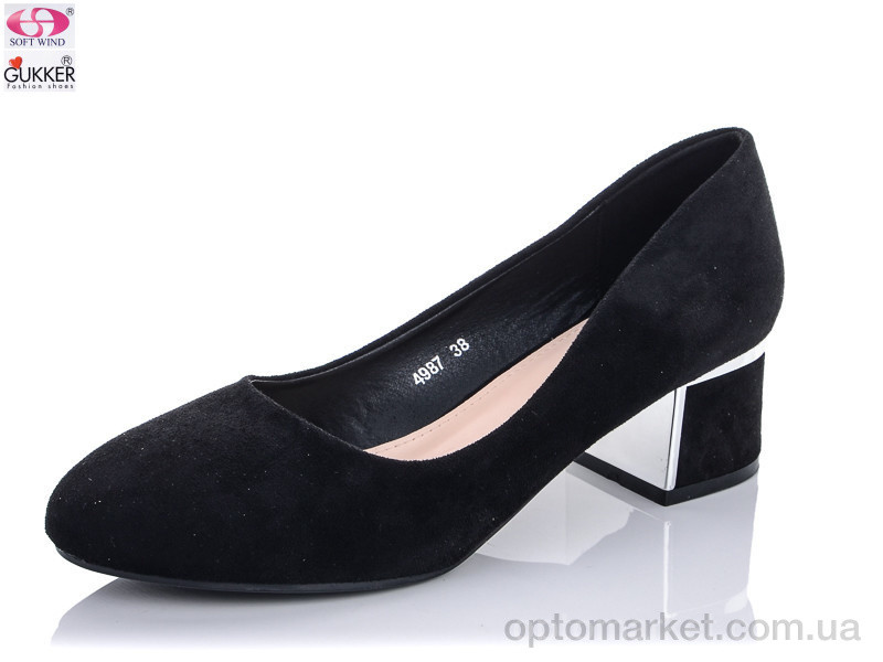 Купить Туфли женские 4987 Gukkcr черный, фото 1
