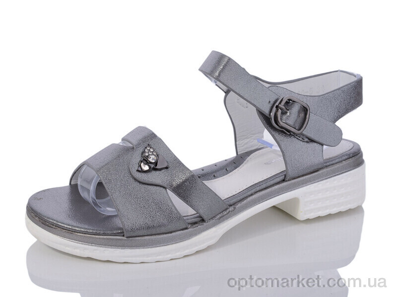 Купить Босоніжки дитячі 5-0660 Lilin shoes графіт, фото 1