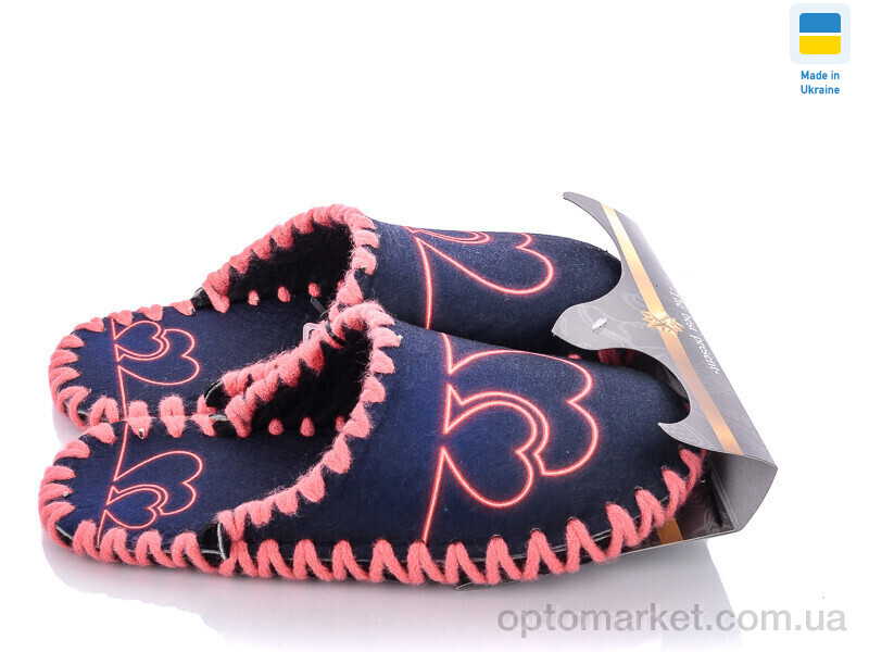 Купить Капці жіночі 5-136 синій Vends синій, фото 3