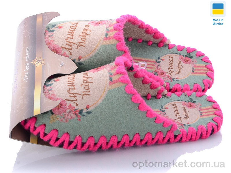 Купить Капці жіночі 5-137 Vends зелений, фото 3