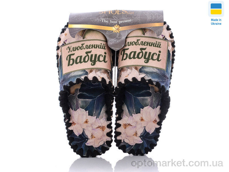 Купить Капці жіночі 5-138 чоринй Vends чорний, фото 1