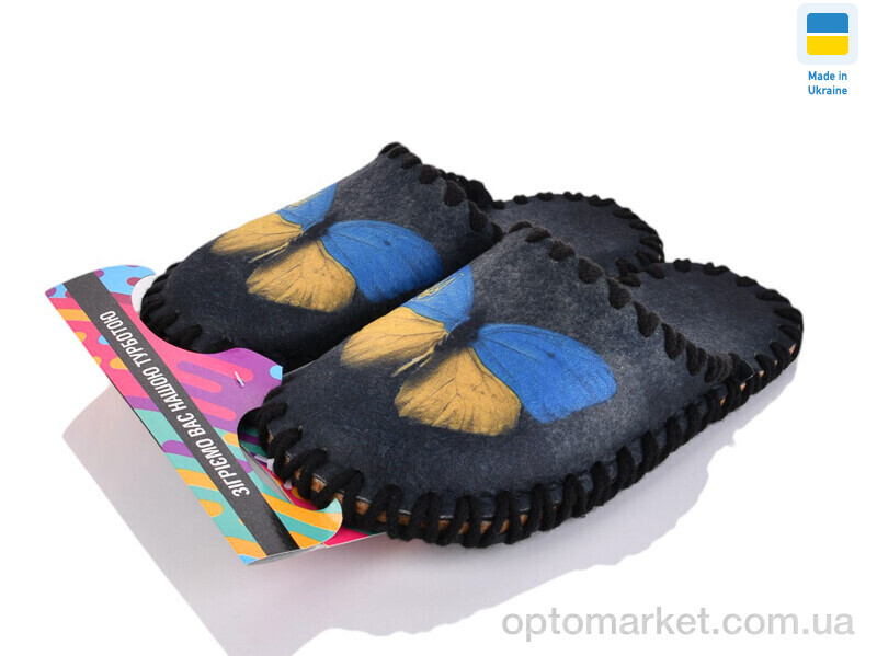 Купить Капці жіночі 5-155 чорний Lucky чорний, фото 1