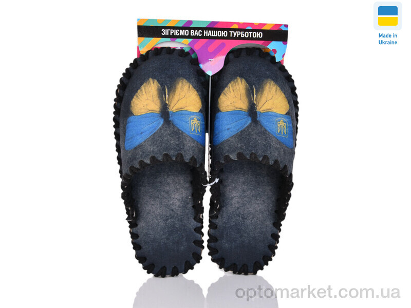 Купить Капці жіночі 5-155 чорний Lucky чорний, фото 2