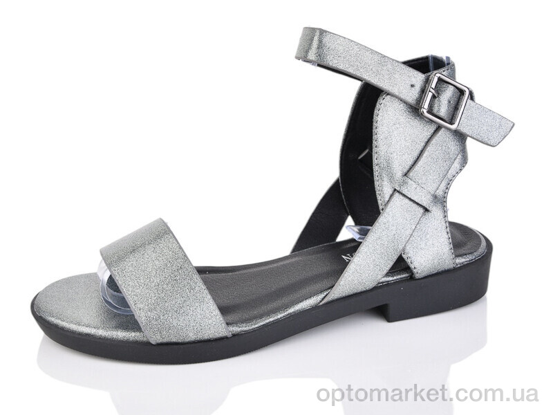 Купить Босоніжки жіночі 5-217C Fuguiyun сірий, фото 1