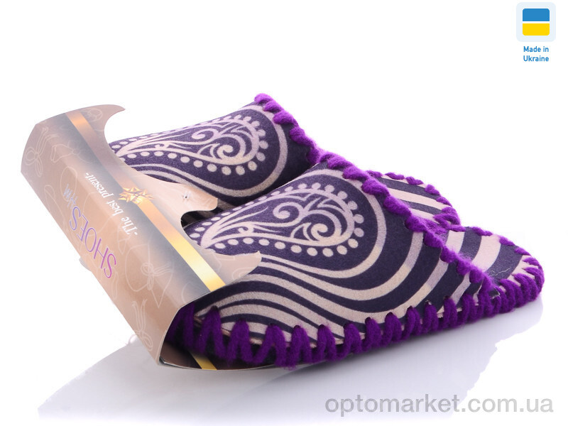 Купить Капці жіночі 5-2 Vends фіолетовий, фото 3