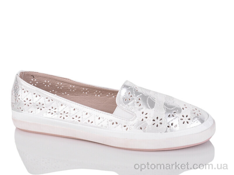 Купить Туфлі жіночі 5-61B Fuguiyun білий, фото 1