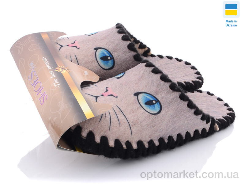 Купить Капці жіночі 5-62 Vends бежевий, фото 3