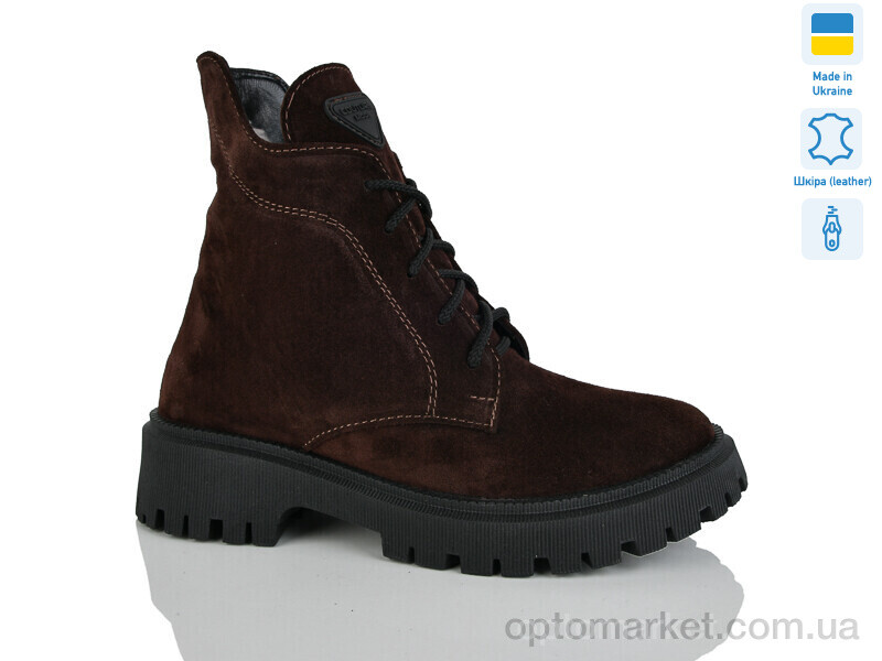 Купить Черевики жіночі 5-6M корич.з. зима Sali коричневий, фото 1