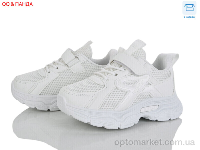 Купить Кросівки дитячі 5-71-5 QQ&Панда білий, фото 1