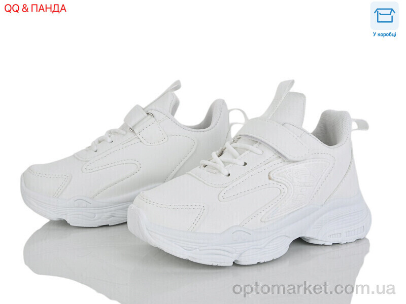 Купить Кросівки дитячі 5-75-2 QQ&Панда білий, фото 1