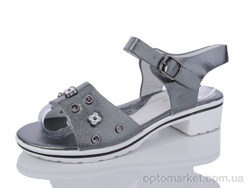 Купить Босоніжки дитячі 5-7660 Lilin shoes графіт, фото 1