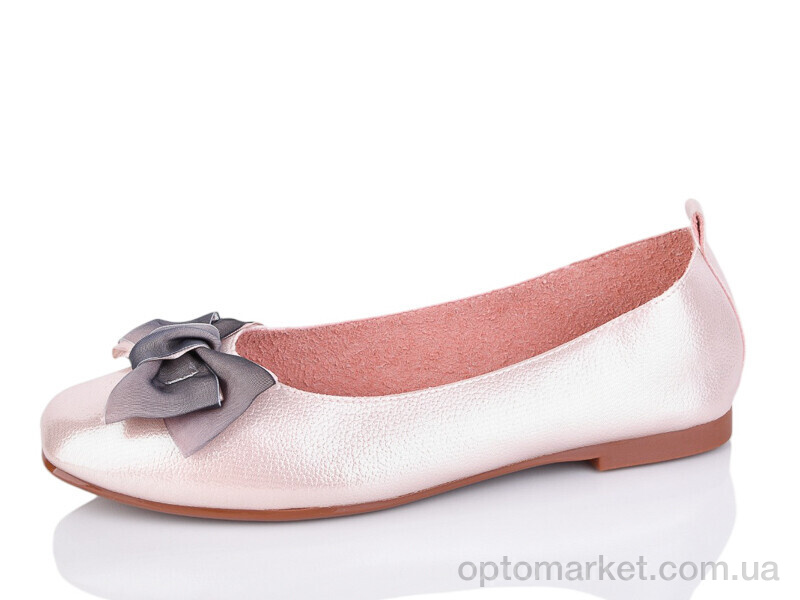 Купить Балетки жіночі 5-77A Fuguiyun рожевий, фото 1