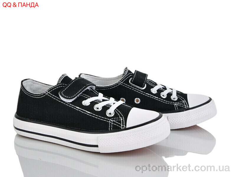 Купить Кеди дитячі 5-79-1 QQ&Панда чорний, фото 1