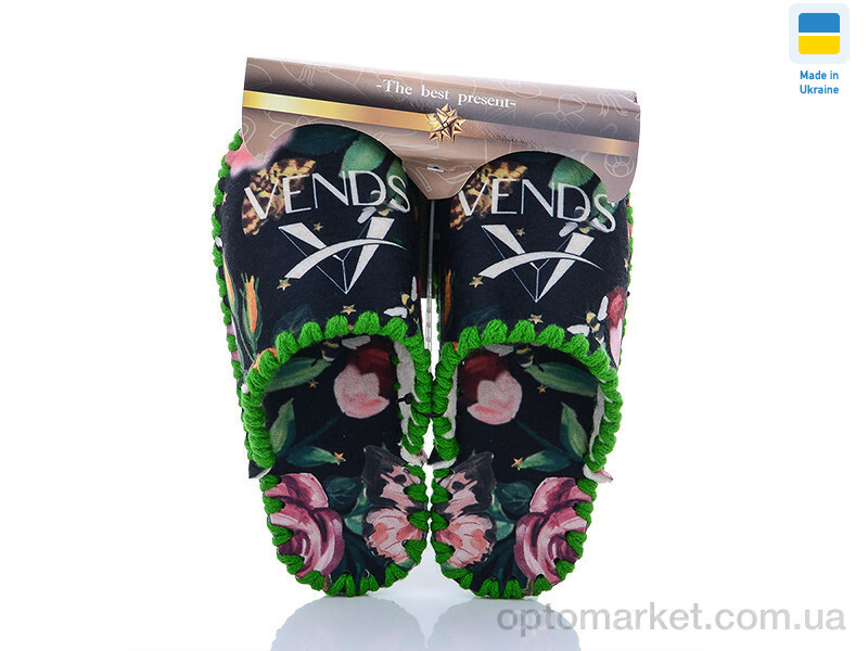 Купить Капці жіночі 5-89 Vends чорний, фото 1