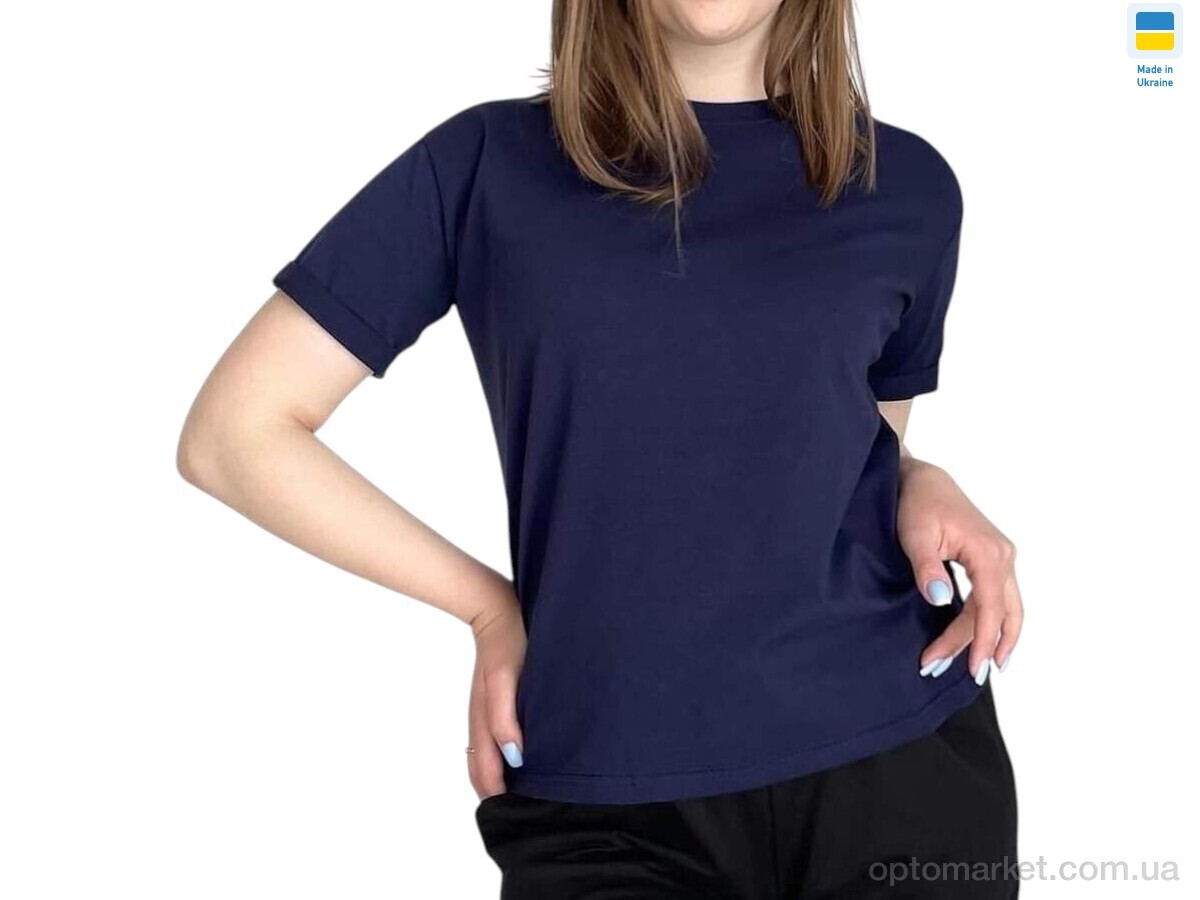 Купить Футболка жіночі 50 т.синій Sport style синій, фото 1