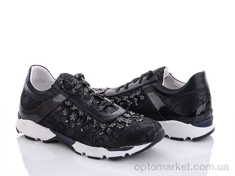 Купить Кросівки жіночі 5000 black Seniorah чорний, фото 1