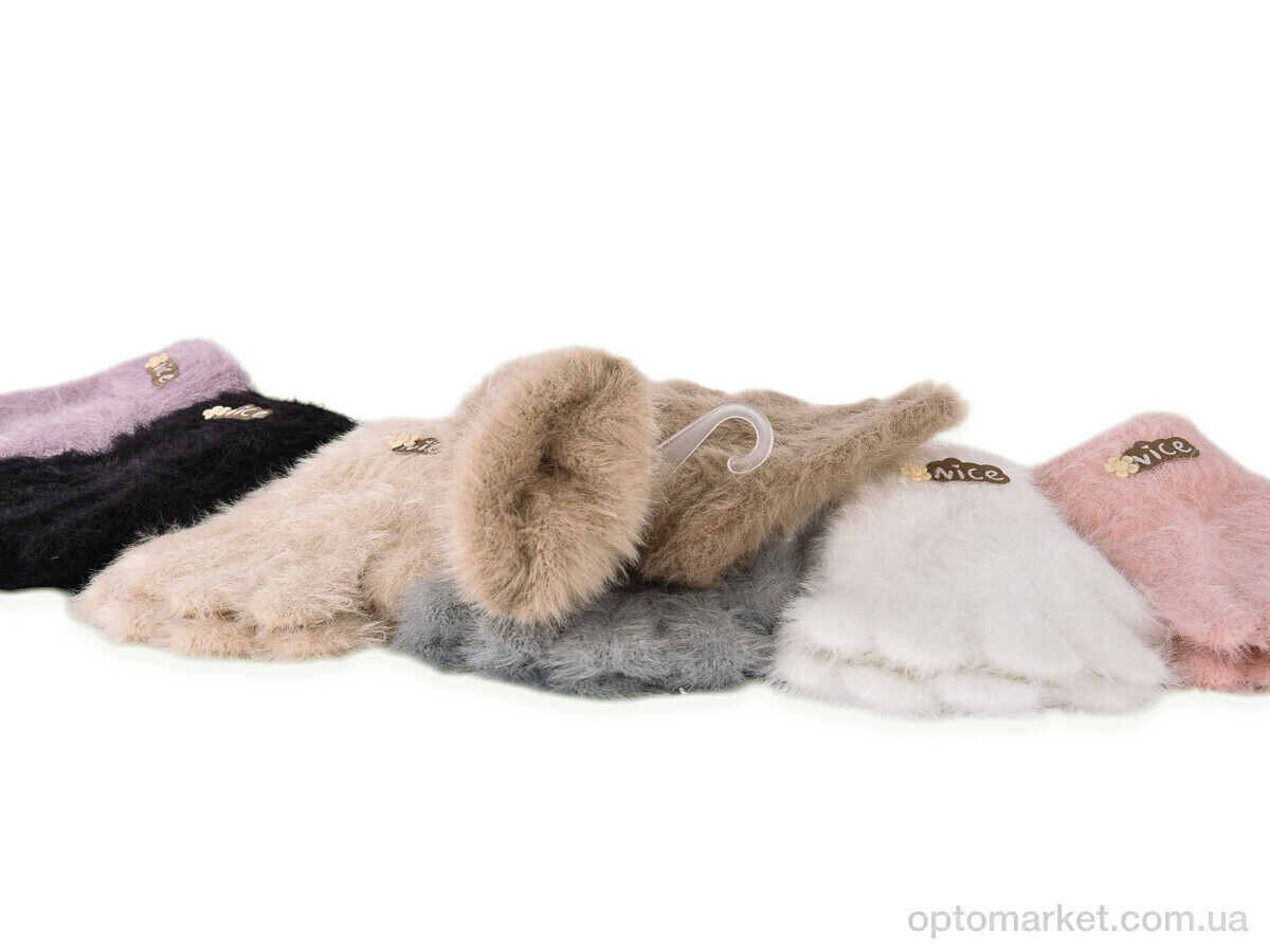 Купить Рукавиці дитячі 5002 (норка) mix Anjela мікс, фото 2