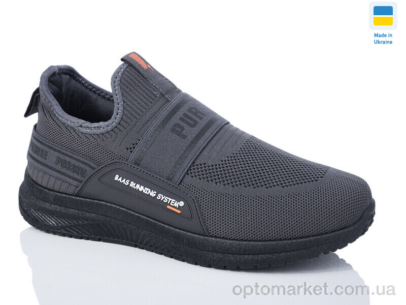 Купить Кросівки чоловічі 5004-3 Swin сірий, фото 1