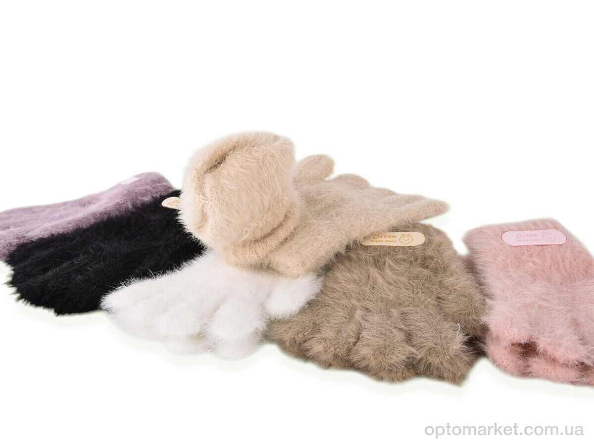 Купить Рукавиці дитячі 5004 (норка) mix Anjela мікс, фото 2