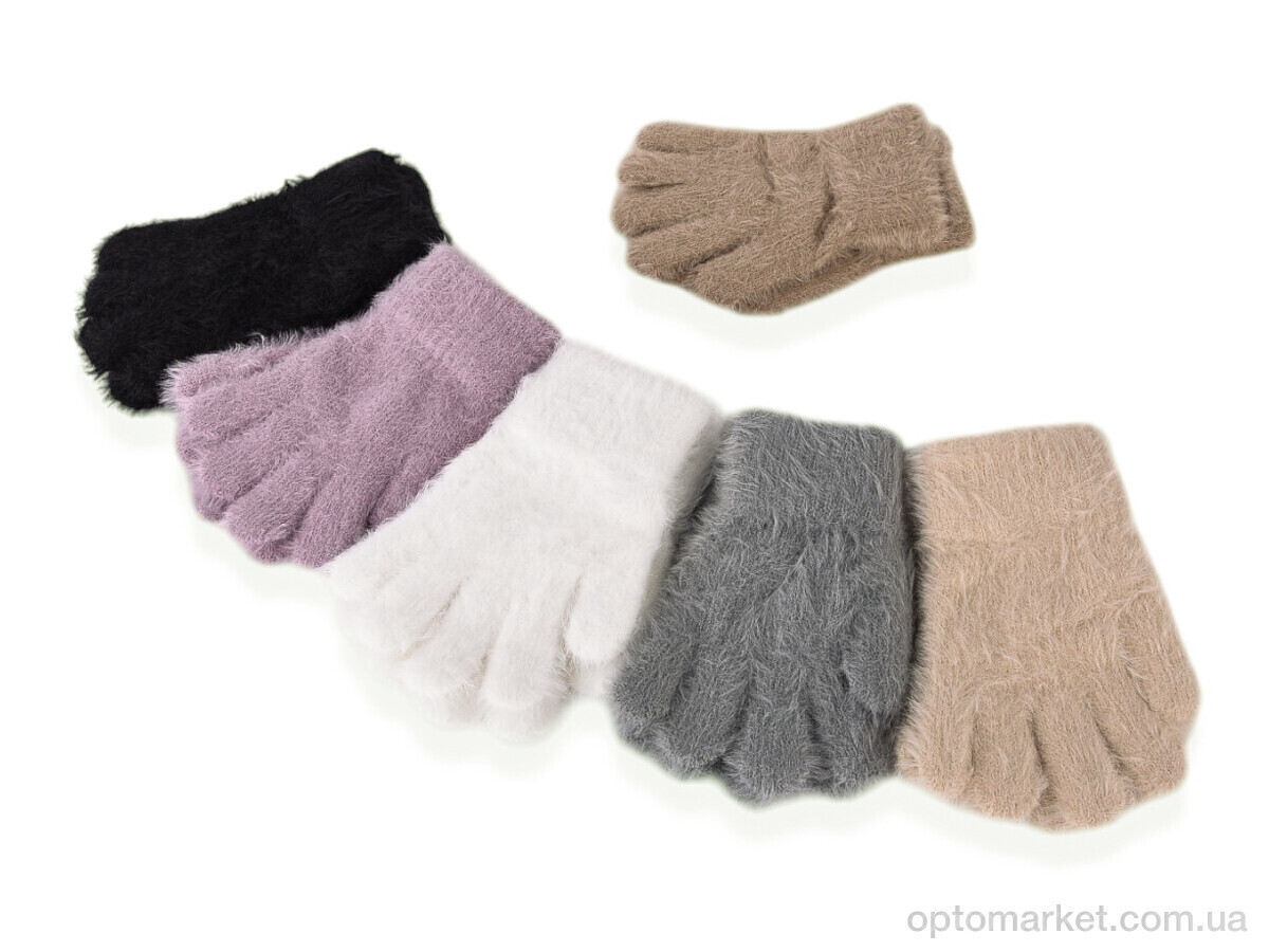 Купить Рукавиці дитячі 5006 (норка) mix Anjela мікс, фото 1