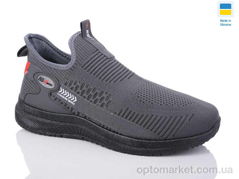 Купить Кросівки чоловічі 5008-3 Swin сірий, фото 1