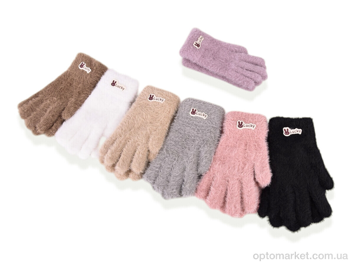 Купить Рукавички дитячі 5008 (норка) mix Anjela мікс, фото 1