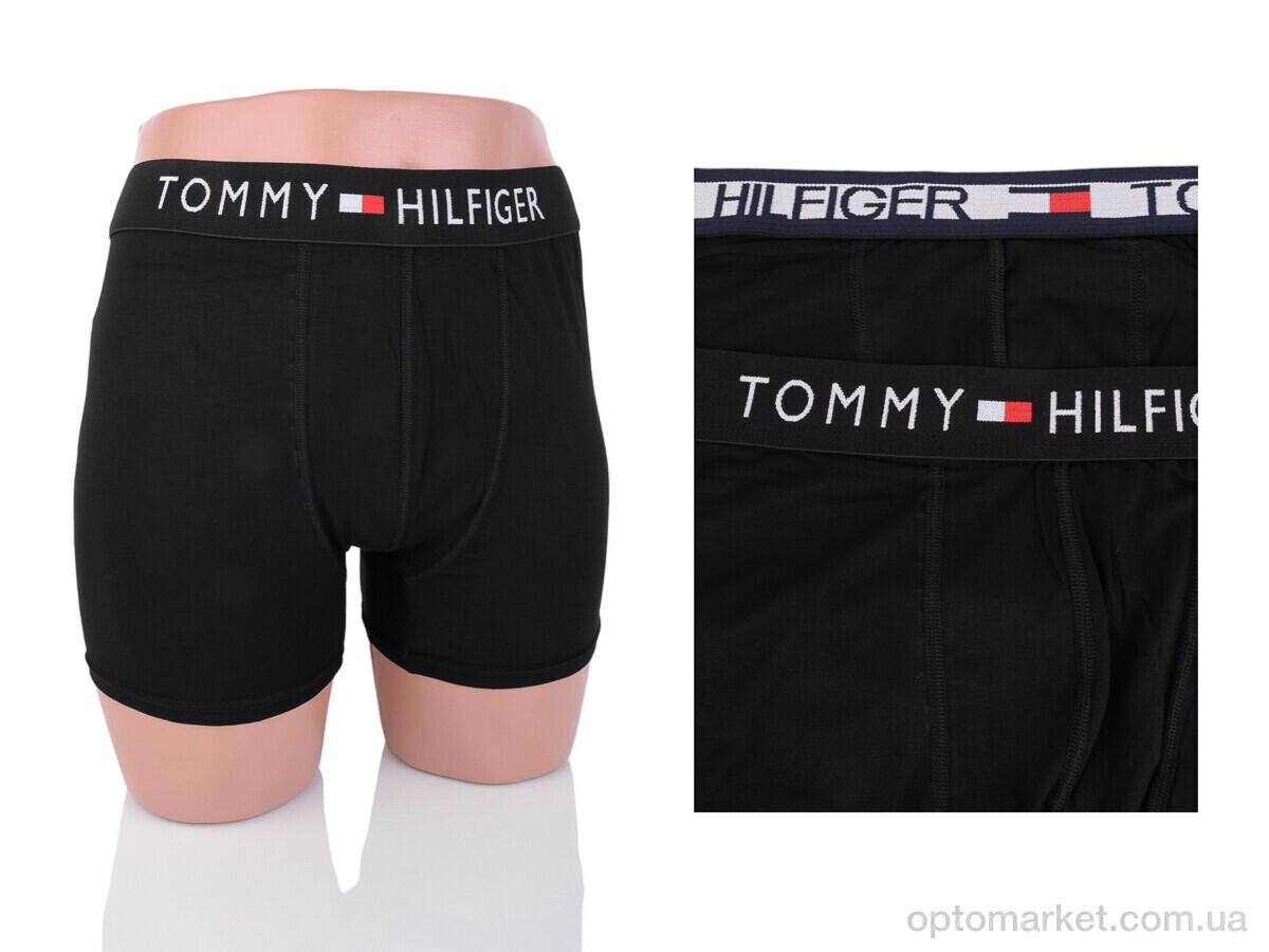 Купить Трусы чоловічі 500TH mix T.mmy hilfiger чорний, фото 2