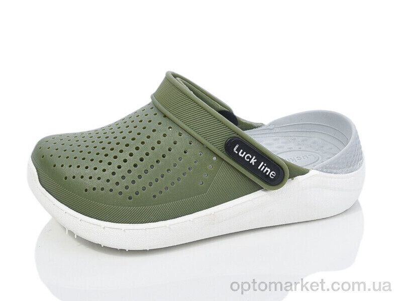 Купить Крокси дитячі 5017-239 Luck Line зелений, фото 1