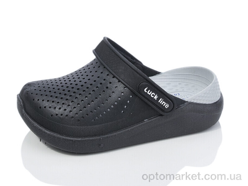 Купить Крокси дитячі 5017-243 Luck Line чорний, фото 1