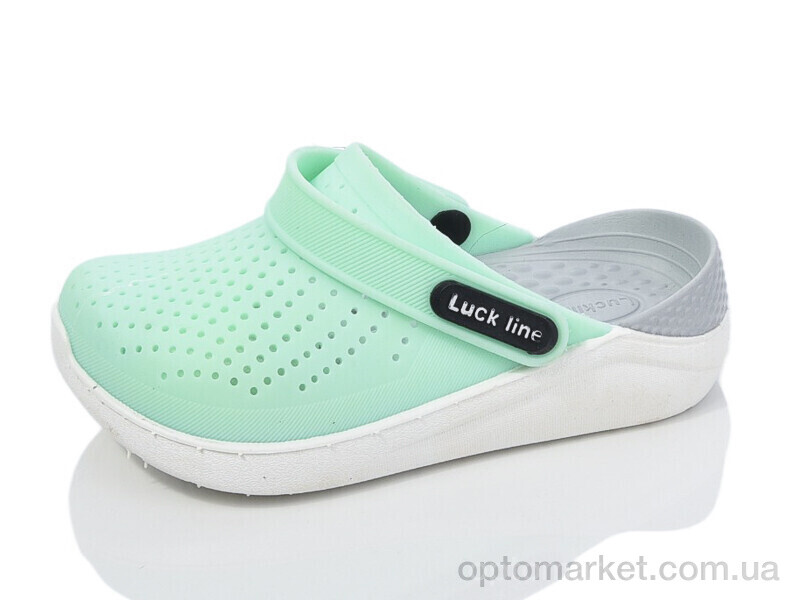 Купить Крокси дитячі 5017-260 Luck Line зелений, фото 1