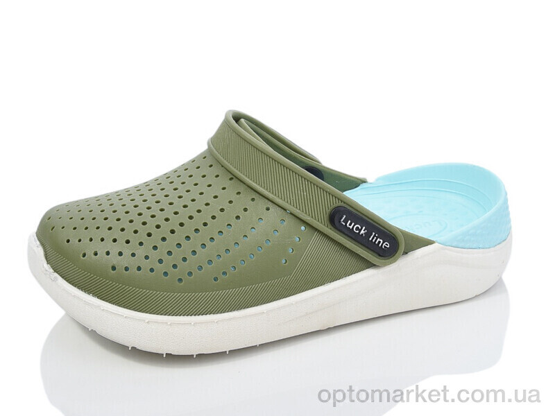 Купить Крокси дитячі 5017-305B Luck Line зелений, фото 1