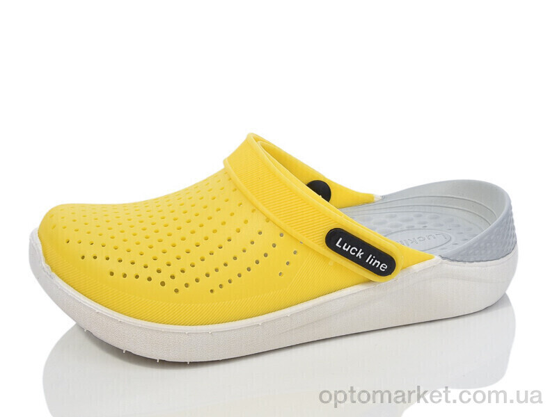 Купить Крокси дитячі 5017-308 Luck Line жовтий, фото 1