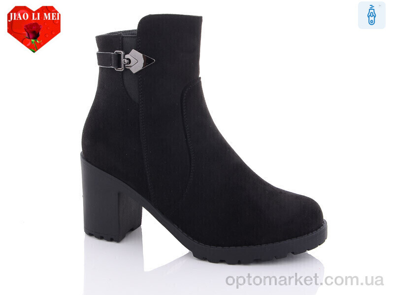 Купить Черевики жіночі 502-1 Jiao Li Mei чорний, фото 1