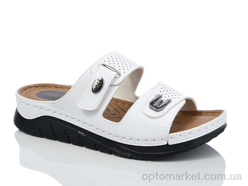 Купить Шльопанці жіночі 502 білий Dali Moda білий, фото 1