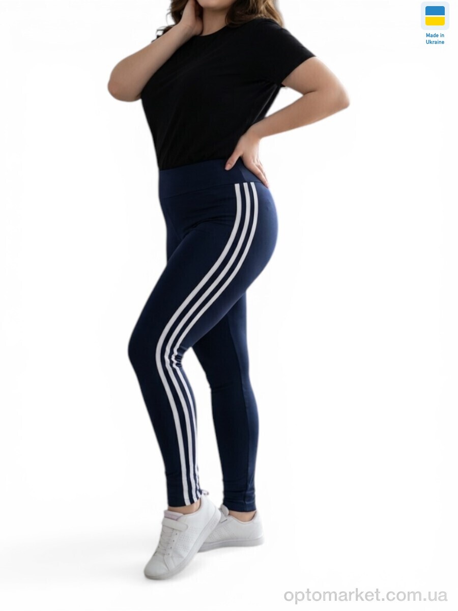 Купить Лосини жіночі 50253 синій Sport style синій, фото 2