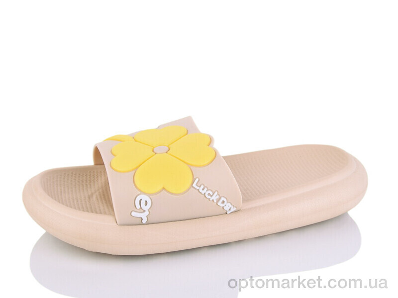 Купить Шльопанці жіночі 5028-121A Luck Line бежевий, фото 1