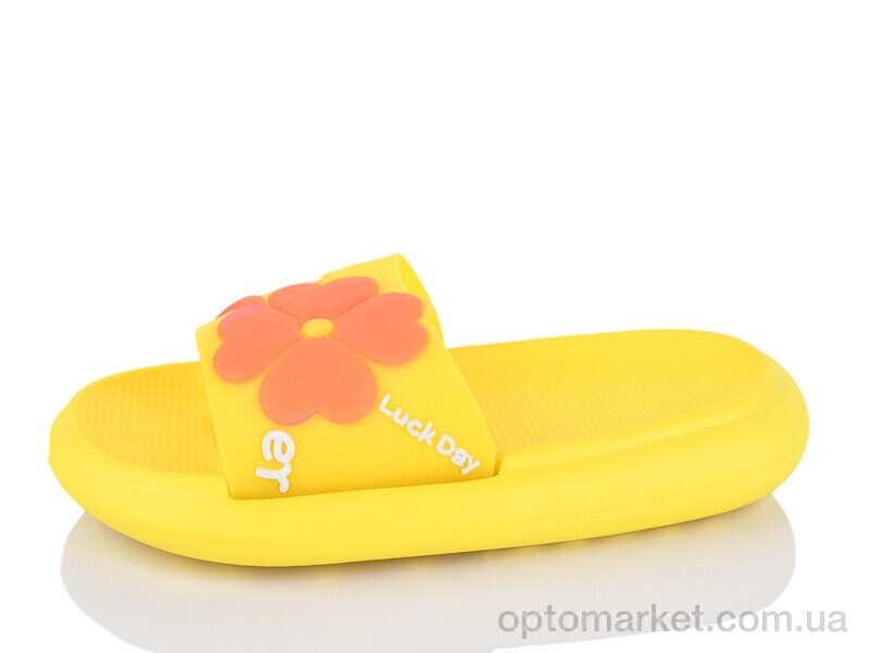 Купить Шльопанці дитячі 5028-18B Luck Line жовтий, фото 1
