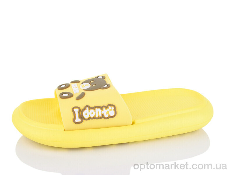 Купить Шльопанці жіночі 5028-28A Luck Line жовтий, фото 1