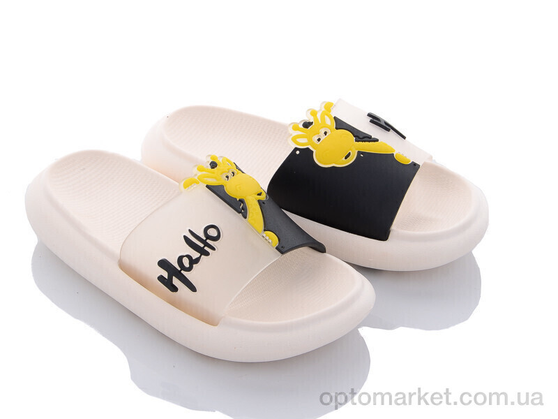 Купить Шльопанці дитячі 5028-31B Luck Line бежевий, фото 1