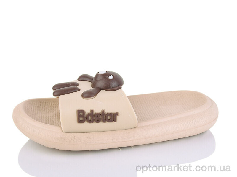 Купить Шльопанці жіночі 5028-421A Luck Line бежевий, фото 1