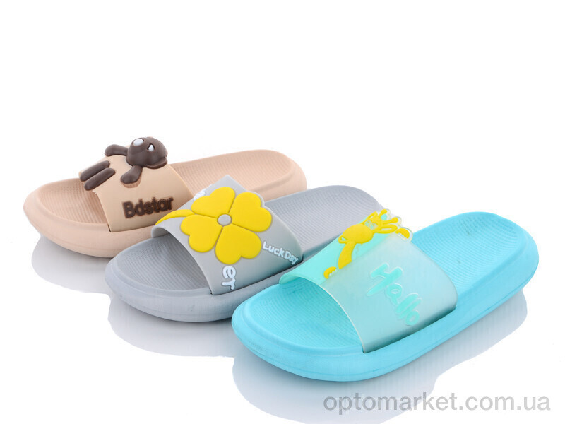 Купить Шльопанці дитячі 5028B mix Luck Line мікс, фото 1