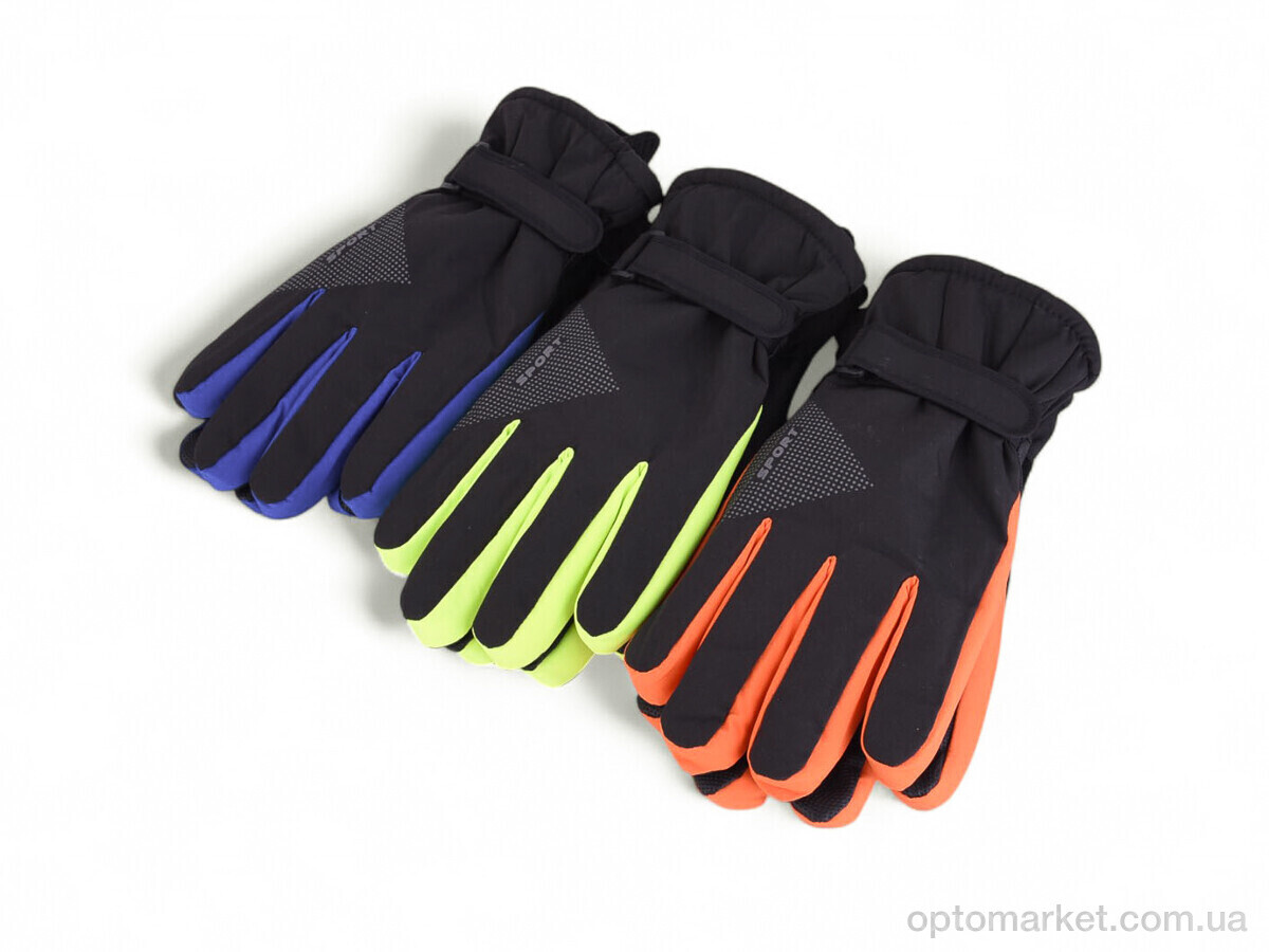 Купить Рукавички чоловічі 503 чоловічі лижні плащівка mix Paidi мікс, фото 1