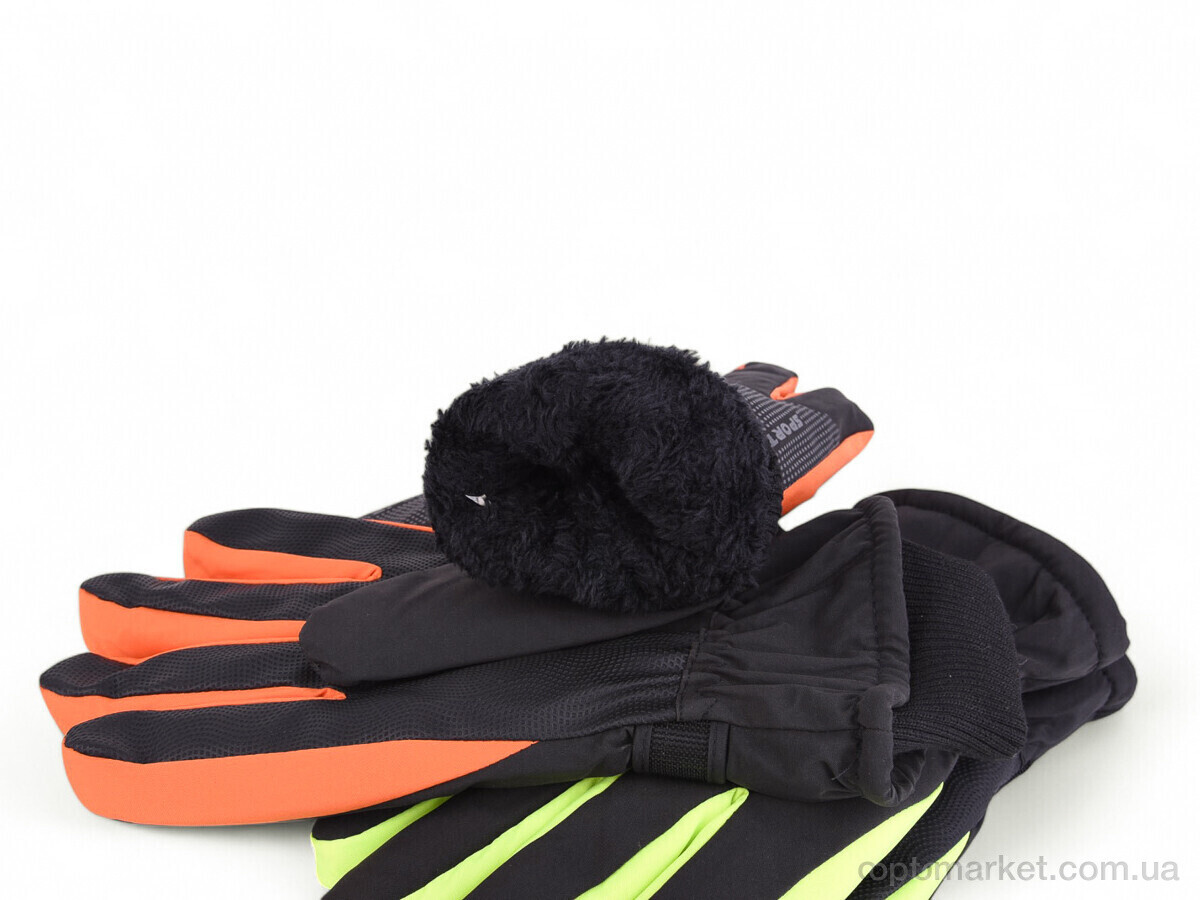 Купить Рукавички чоловічі 503 чоловічі лижні плащівка mix Paidi мікс, фото 2