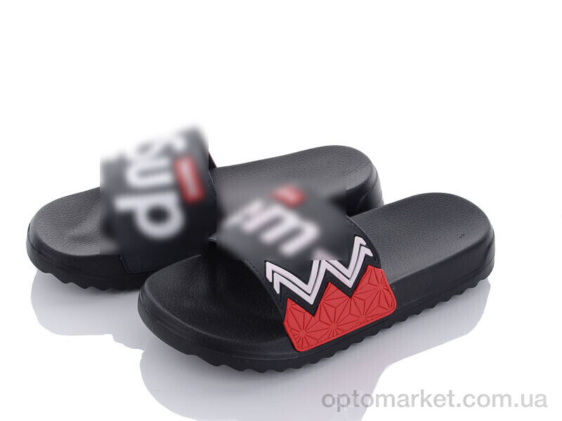 Купить Шльопанці дитячі 5030-11A-old S.preme чорний, фото 2