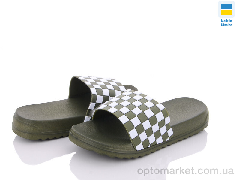 Купить Шльопанці жіночі 5030-318A Luck Line зелений, фото 1