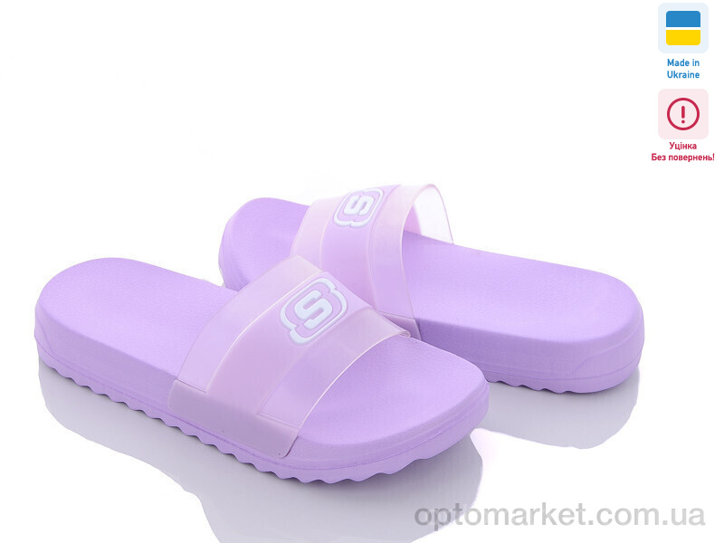 Купить Шльопанці жіночі 5030-415A уцінка Luck Line фіолетовий, фото 1