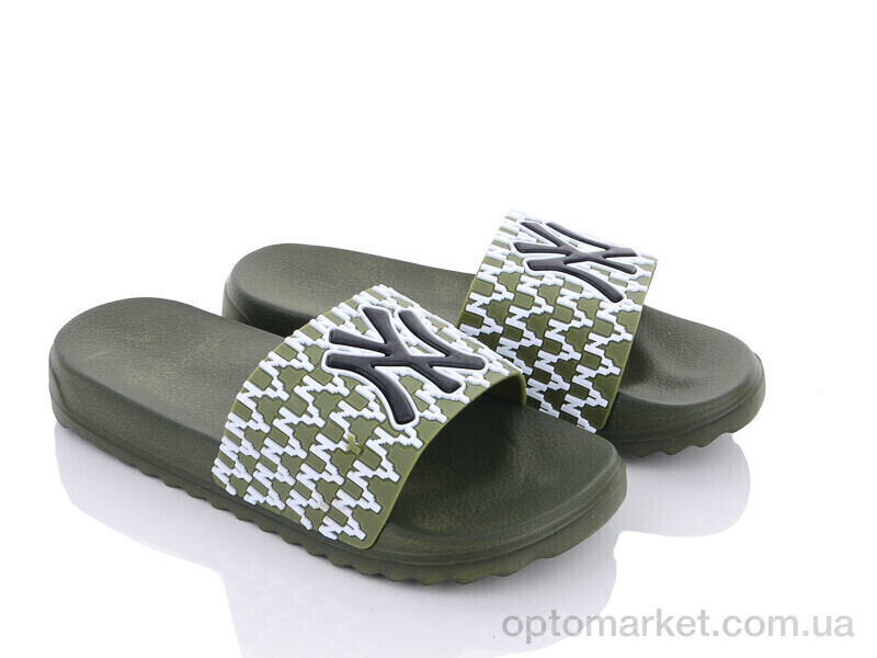 Купить Шльопанці жіночі 5030-619A Luck Line зелений, фото 2