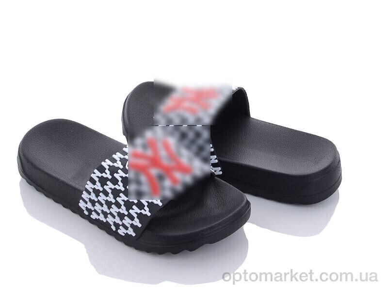 Купить Шльопанці дитячі 5030-61B N.w York чорний, фото 1